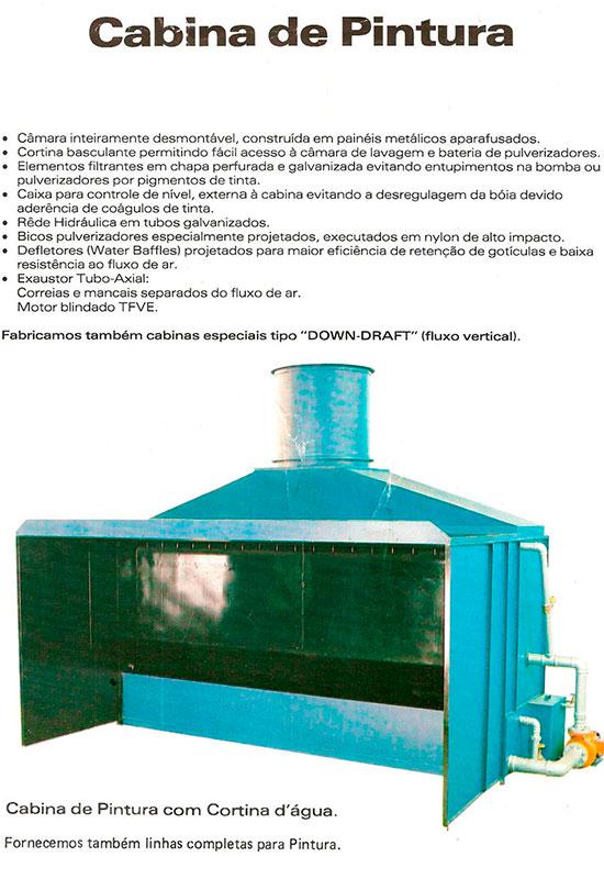 Cabine de pintura preço
