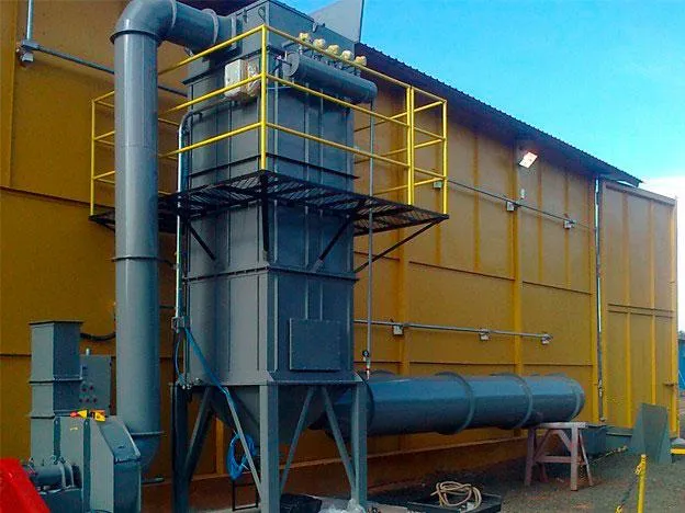 Imagem ilustrativa de Coletor de pó industrial